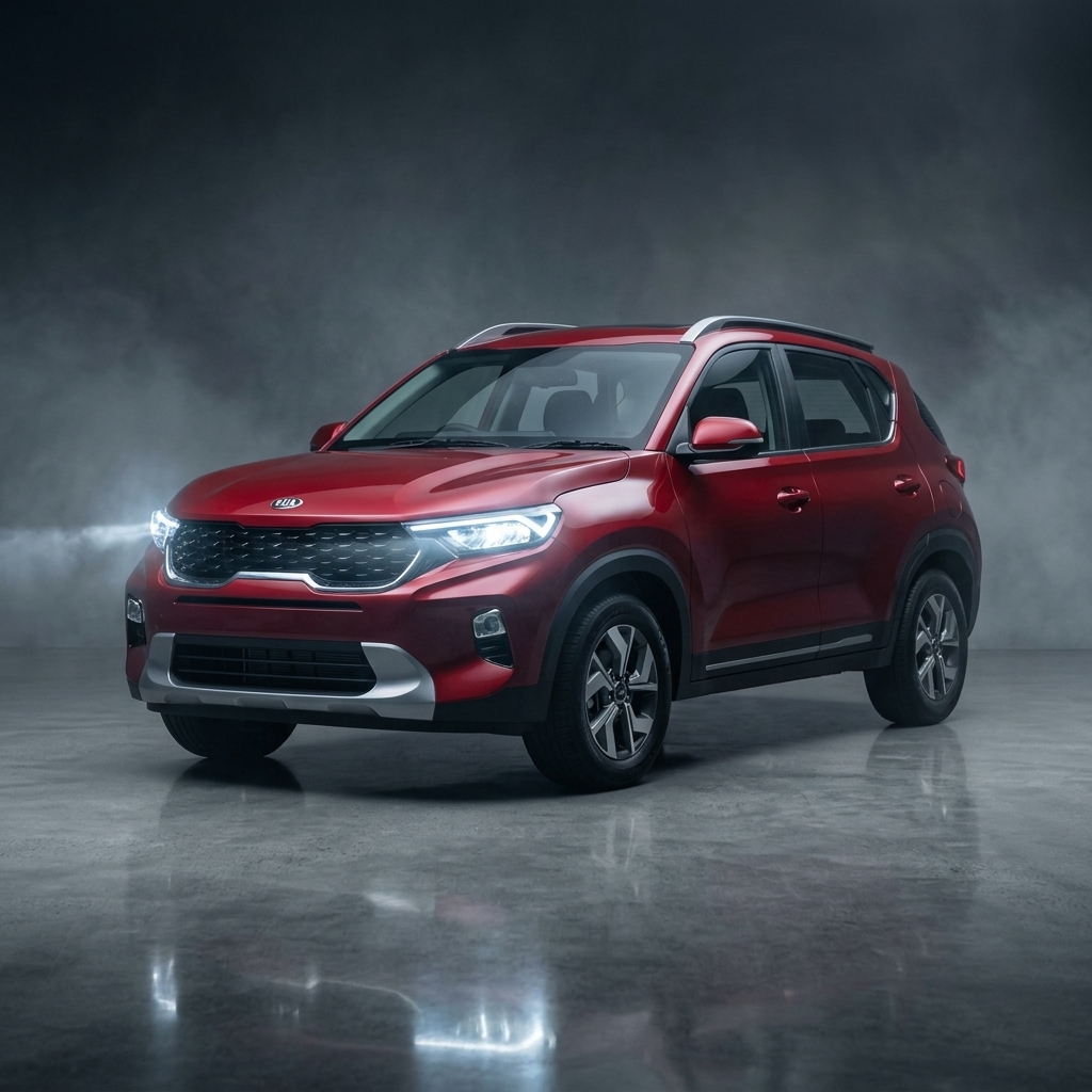 Kia Sonet 2022 SUV disponible para alquiler en Paraguay